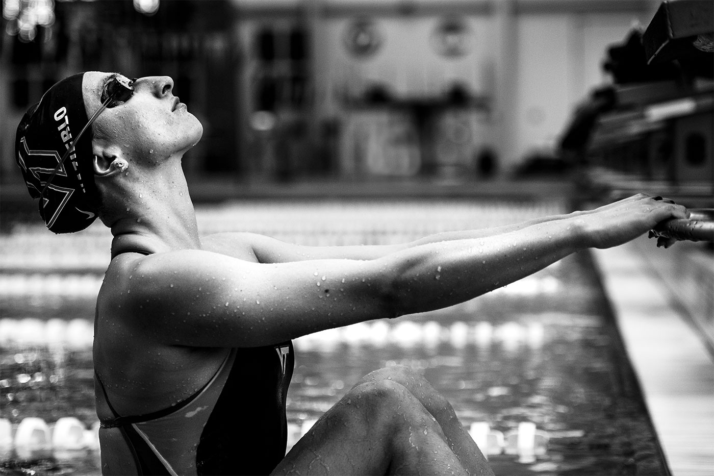Virginia Tech swimmer Klaudia Nazieblo