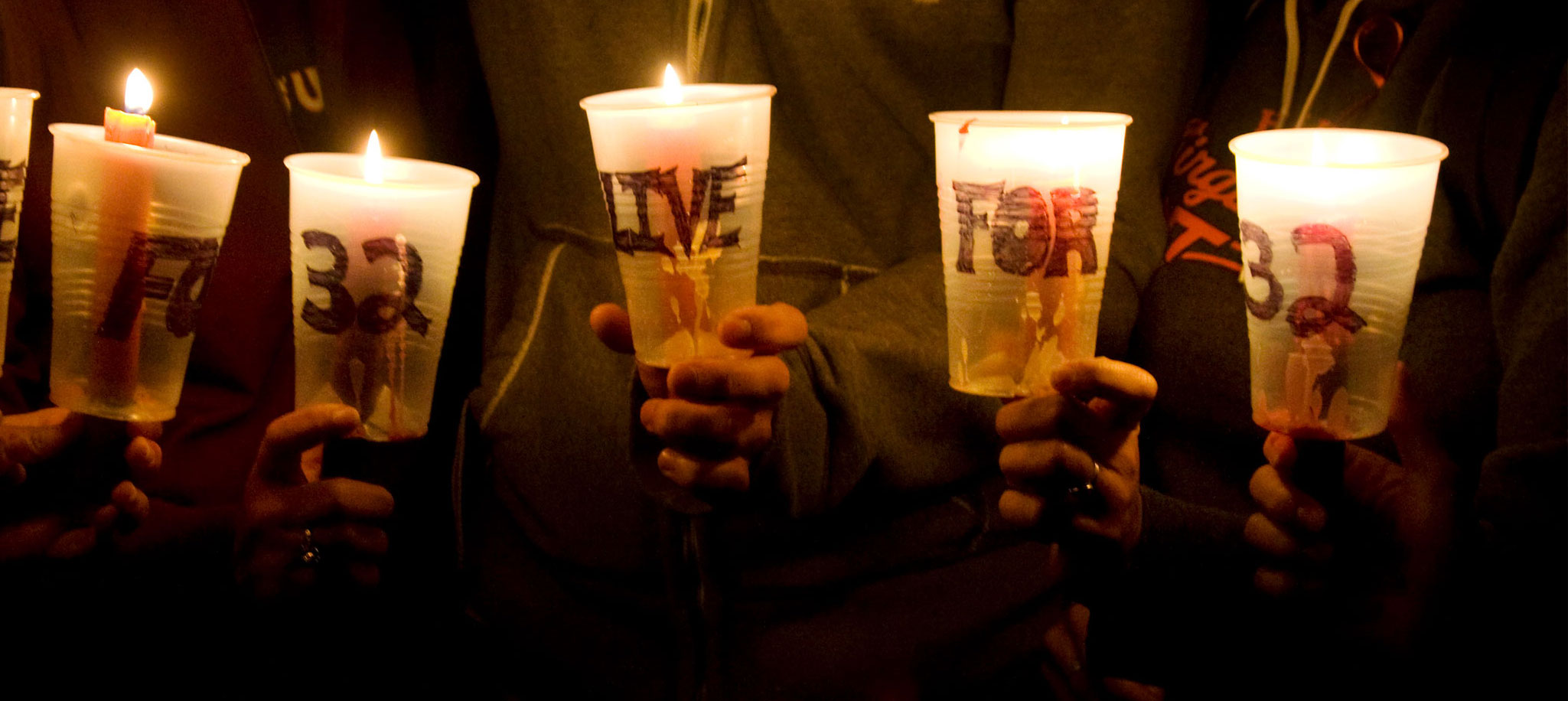 Virginia Tech 2017 Day of Remembrance Candlelight Vigil