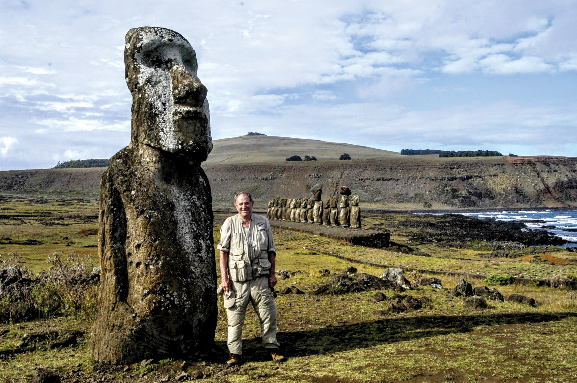 Robert Hemm on Easter Island