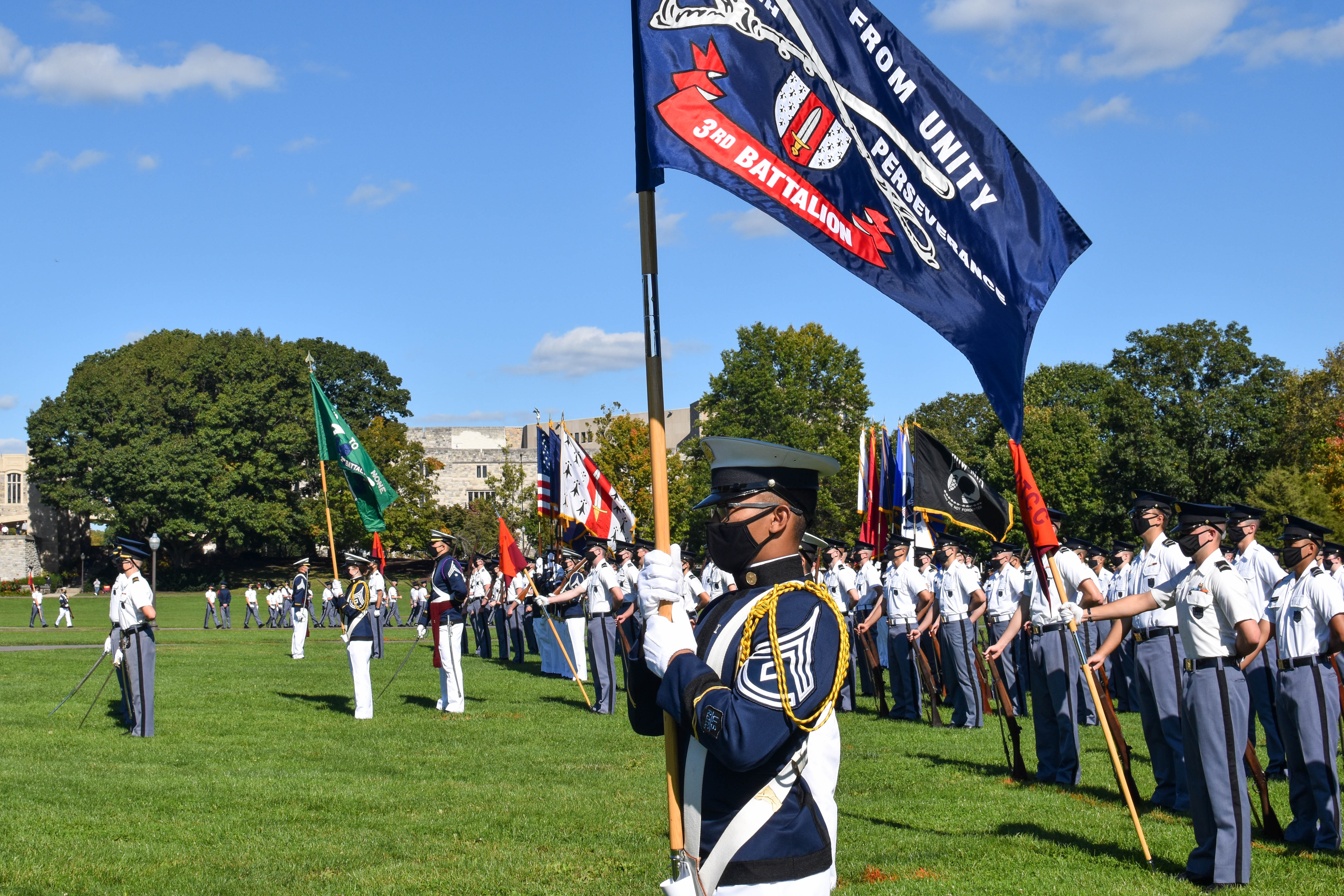 Cadets on Drill Field