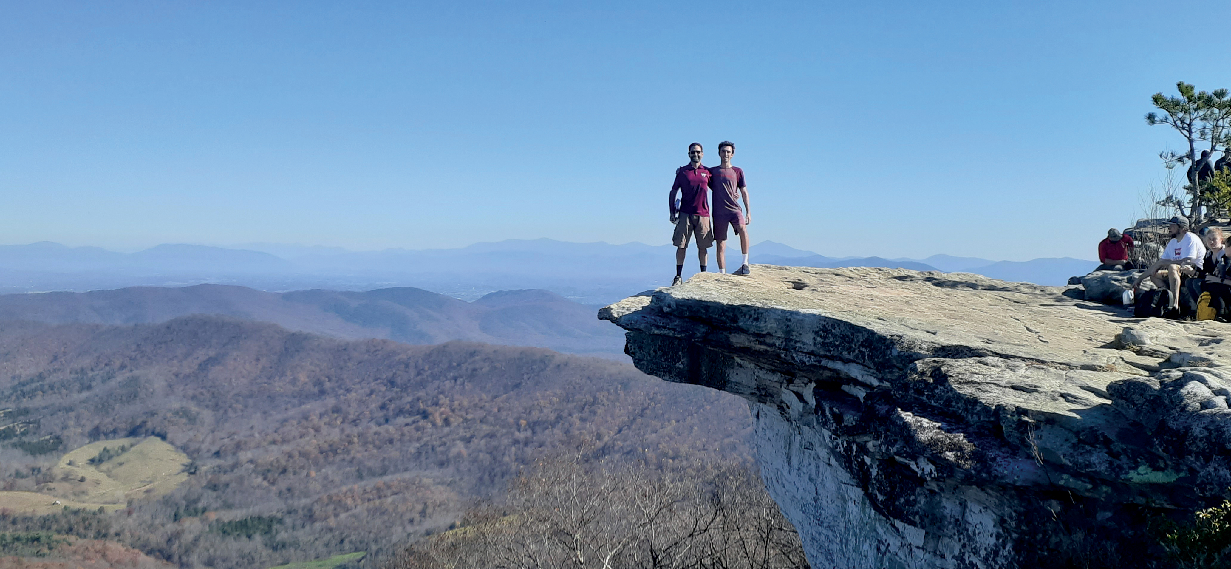 Brizzolara at McAffee's Knob