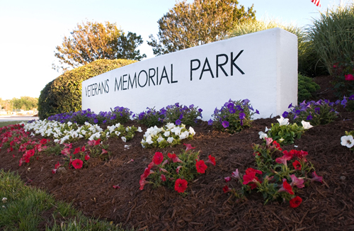 America's Garden at Veterans Memorial Park