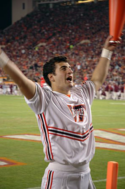 VT cheerleader