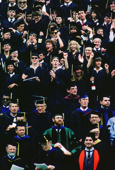  Virginia Tech graduation ceremony, 1990s