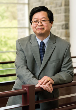 Dr. X.J. Meng; photo by Logan Wallace