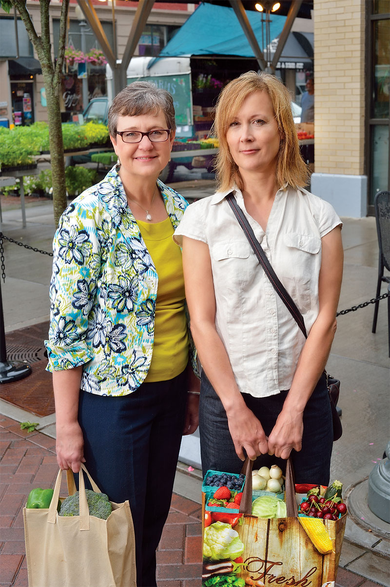 Mary Ward and Angela Charlton