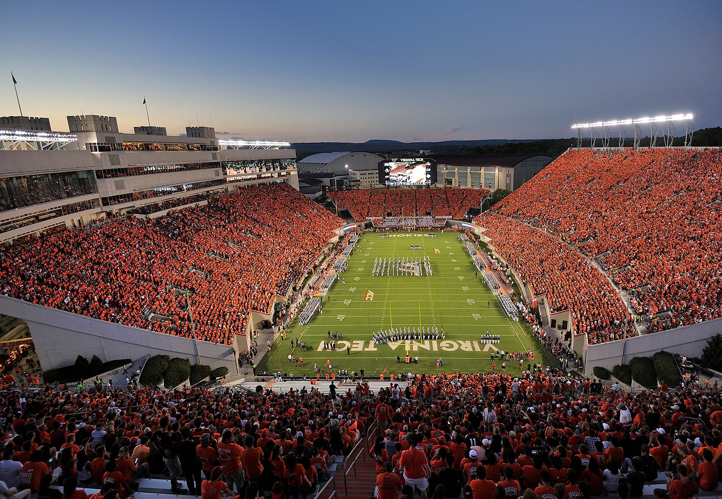 Virginia Tech football in Lane Stadium