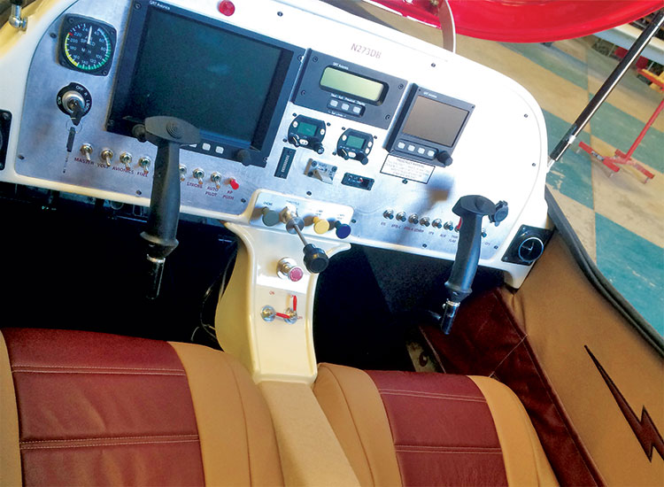 cockpit of plane