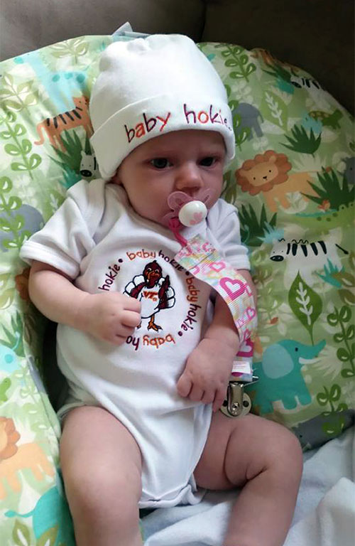 daughter of Russell W. Harris '10