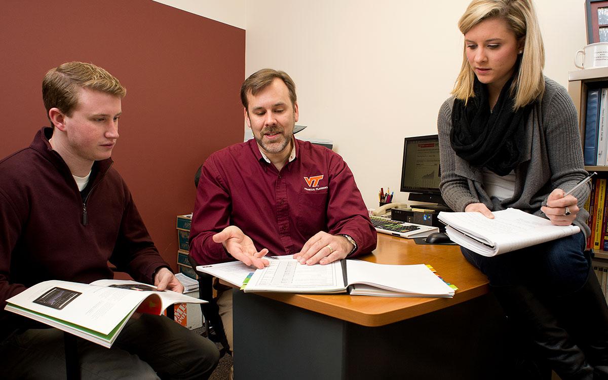 Virginia Tech faculty and students