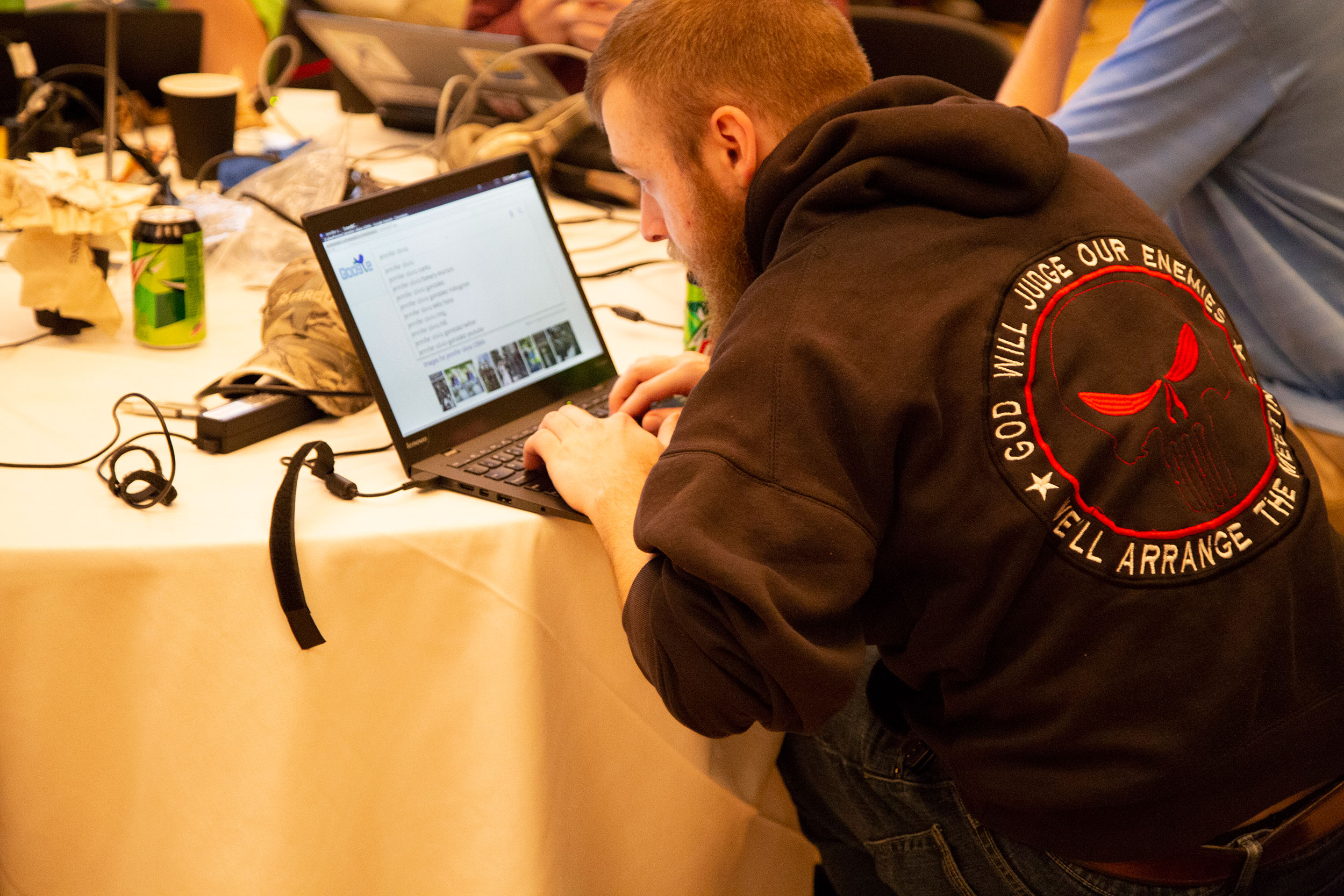 Sam Hentschel helped the Virginia Tech Cybersecurity Club earn a second-place finish in the 2018 Virginia Cyber Cup Competition.