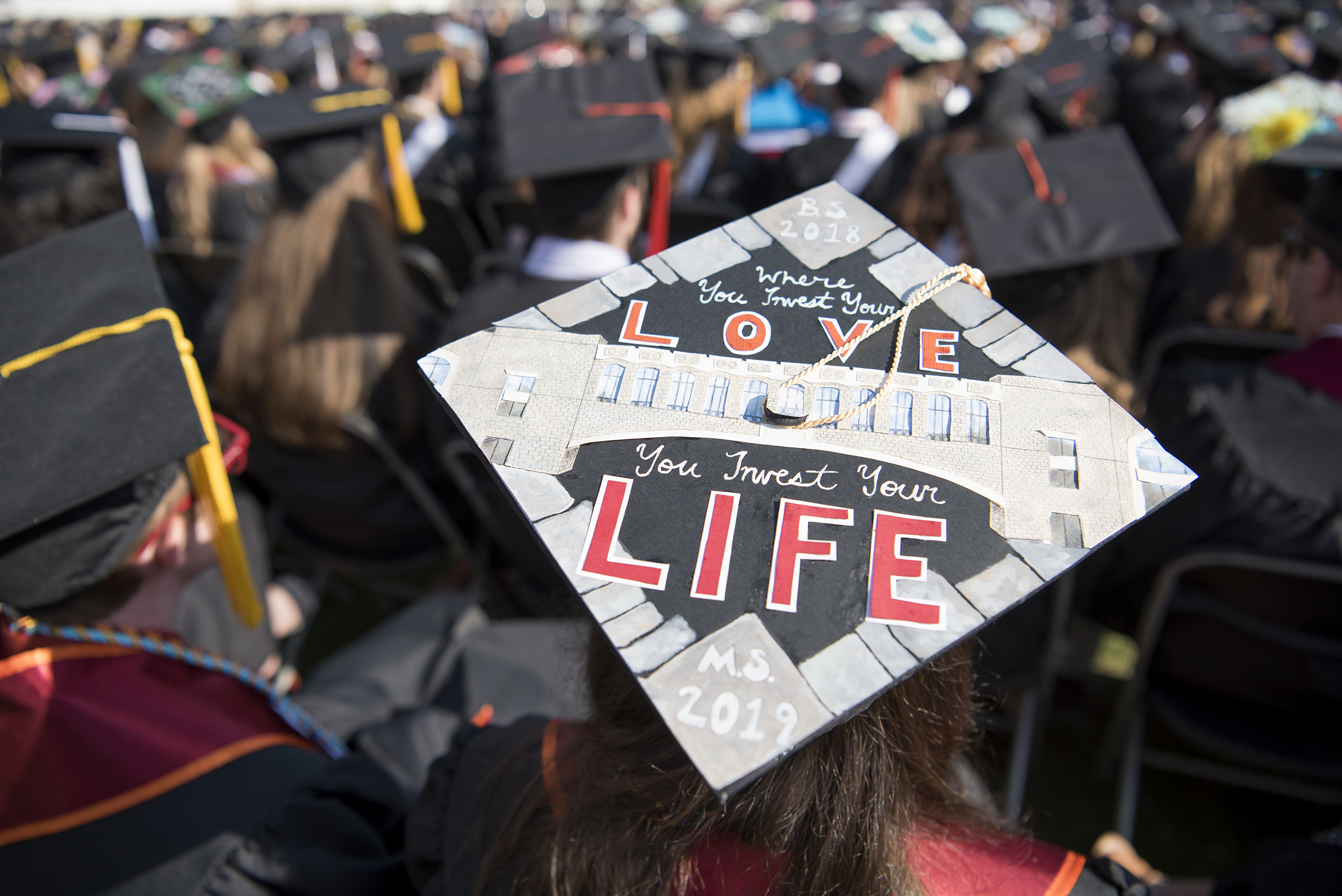 DIY Decorating Ideas If Virginia Tech Majors Were Graduation Caps