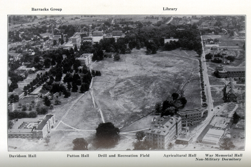 1930 Drill Field aerial