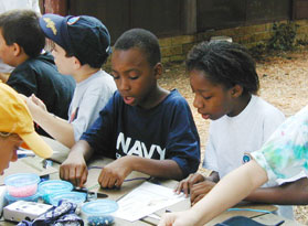 making friendship bracelets