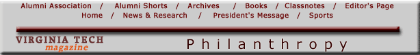 Philanthropy banner