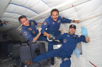 NASA weightlessness training