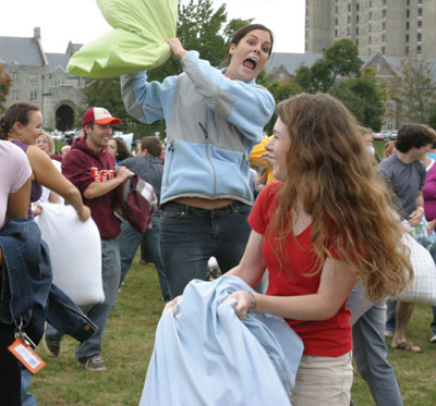 pillow fight