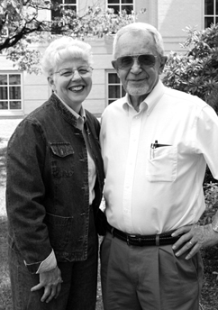 Jo Blackwood '93 with her husband