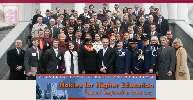 Virginia Tech Alumni Association: Hokies for Higher Education Alumni Legislative Advocacy