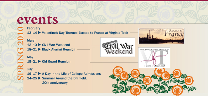 Virginia Tech Alumni Association events