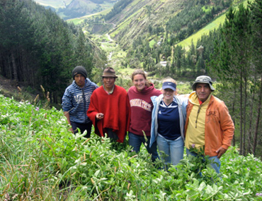 Agricultural research in the Andes