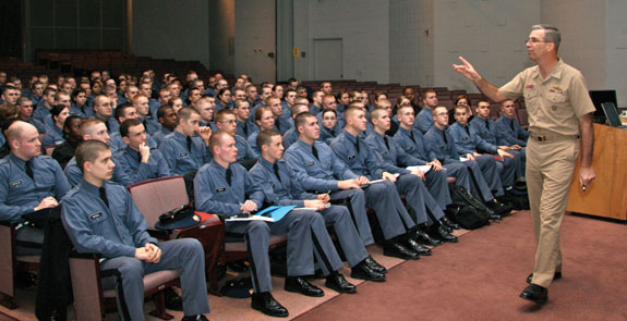 Virginia Tech Corps of Cadets during Cadet Leader School