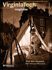 View cover only, Virginia Tech Magazine, Winter 2010-11