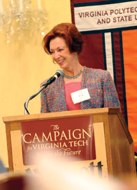 Elaine Tyrrell, chairwoman of the D.C.-Maryland Regional Campaign Committee at the committee's first meeting in September 2010.