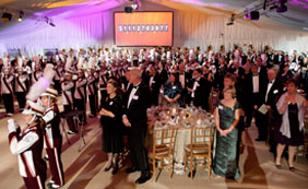 The Campaign for Virginia Tech celebratory gala on Nov. 12, 2011