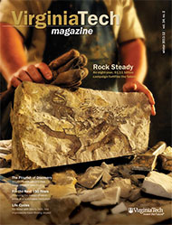 View cover only, Virginia Tech Magazine, Winter 2011-12