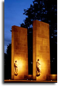 The War Memorial Pylons at Virginia Tech