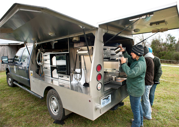 Equine Field Service truck