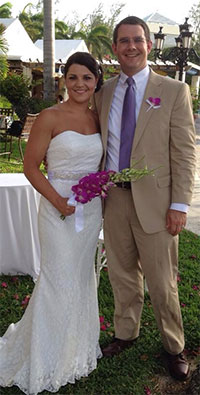 Matthew S. Johnson '09 and Elizabeth Rogers Johnson '10