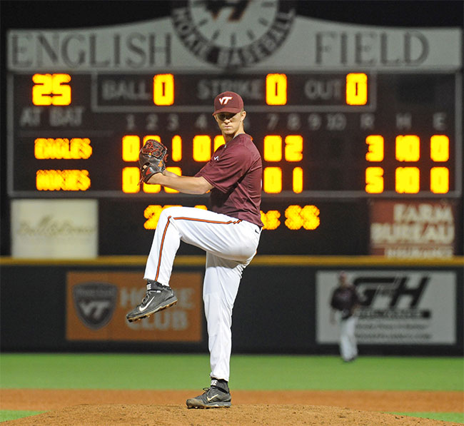 Virginia Tech baseball's Aaron McGarity