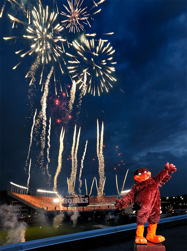 Virginia Tech's HokieBird