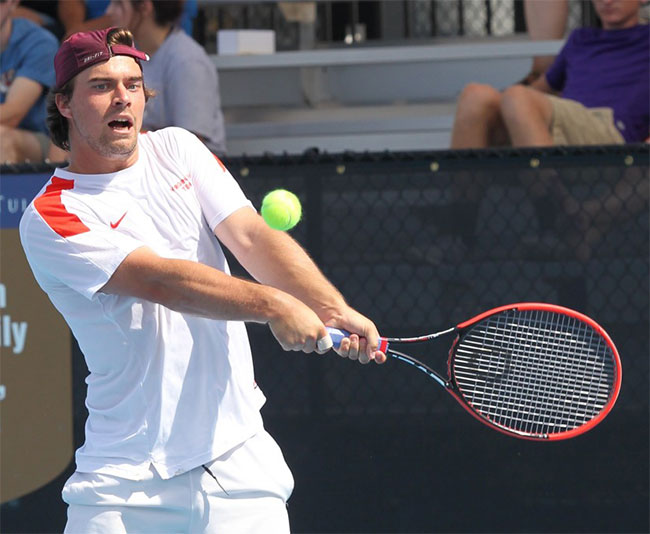 Virginia Tech tennis' Joao Monteiro