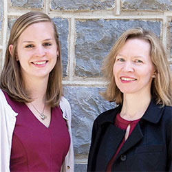 Mary Beth Keenan '15 and Holly Means '89