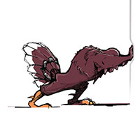 Virginia Tech's Hokie Bird