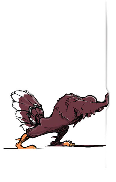 Virginia Tech's HokieBird